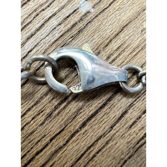 Kathy Kamei Hope for Paws Necklace Sterling 925 Silver Gold Vermeil - Picture 4 of 5